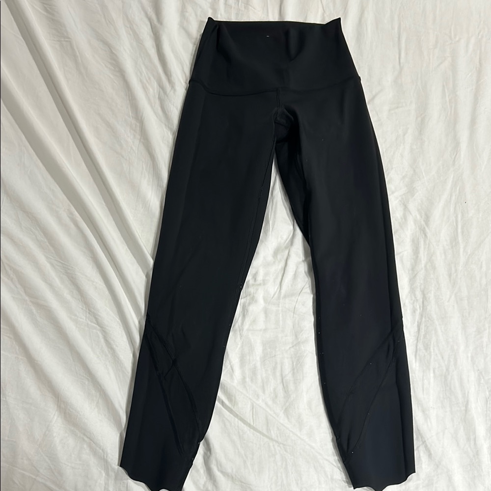 Black Lululemon High-Waisted Leggings